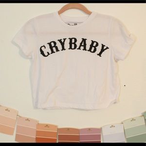 Crybaby cropped shirt!